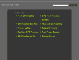 tracker05.com screenshot