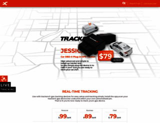trackerx.com screenshot