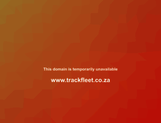 trackfleet.co.za screenshot