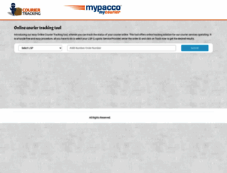 tracking.mypacco.com screenshot
