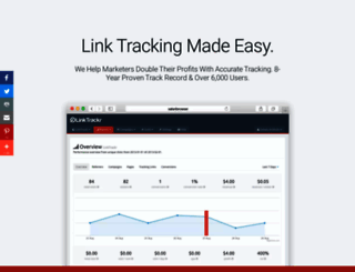 tracklinks.org screenshot