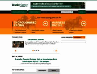 trackmaster.com screenshot