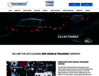 trackmatic.co.uk screenshot