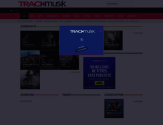 trackmusik.fr screenshot