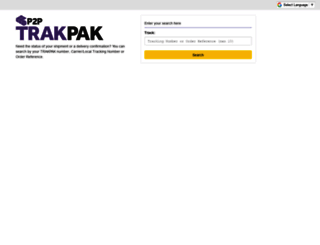 trackmytrakpak.com screenshot