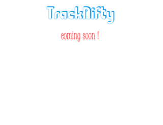 tracknifty.com screenshot