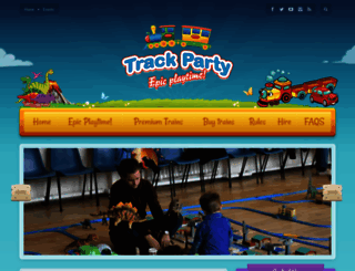 trackparty.co.uk screenshot