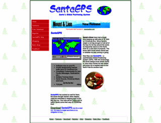 tracksanta.com screenshot