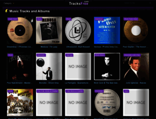 tracksfree.com screenshot