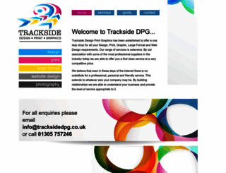 trackside-design-print-graphics.co.uk screenshot