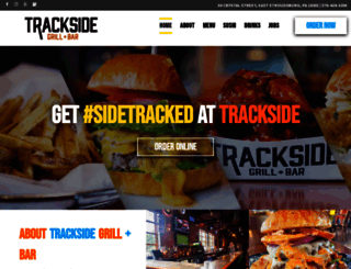tracksidestationgrill.com screenshot