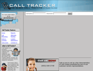 trackthatcall.com screenshot