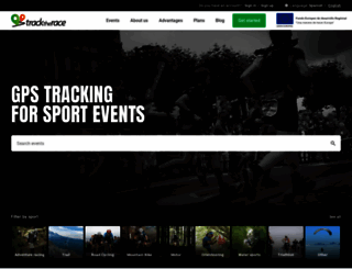 tracktherace.com screenshot