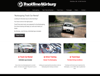 tracktimenurburg.com screenshot