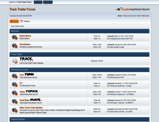 tracktrailerforums.com screenshot