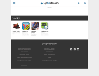 tracky.uptodown.com screenshot