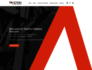 tractionbattery.co.za screenshot