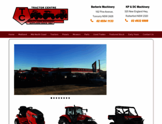tractorcentre.com.au screenshot