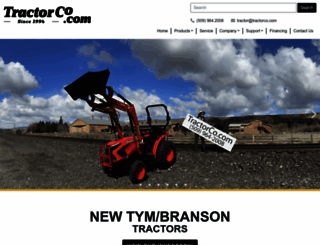 tractorco.com screenshot