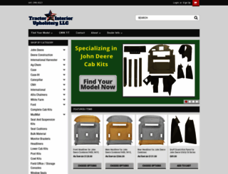 tractorinteriors.com screenshot