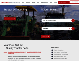 tractorparts.co.nz screenshot