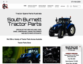 tractorspareparts.com.au screenshot