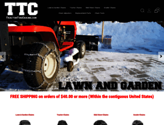 tractortirechains.com screenshot