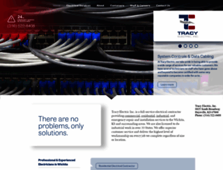 tracyelectricinc.com screenshot