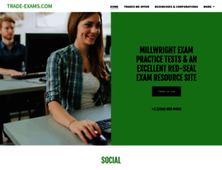 trade-exams.com screenshot