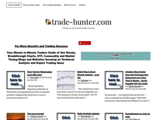 trade-hunter.com screenshot
