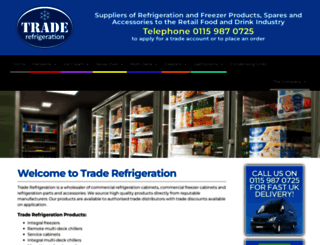 trade-refrigeration.co.uk screenshot