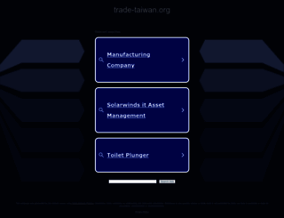 trade-taiwan.org screenshot