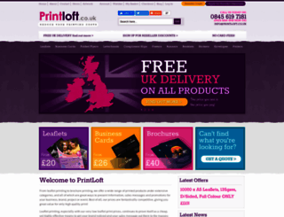 trade.printloft.co.uk screenshot