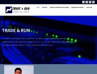 tradeandrun.com screenshot
