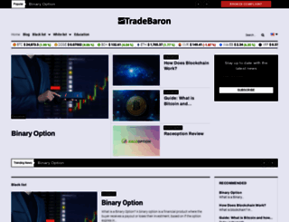 tradebaron.com screenshot