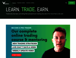 tradeciety.com screenshot