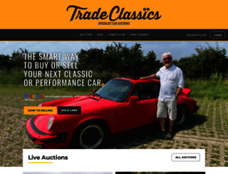 tradeclassics.com screenshot