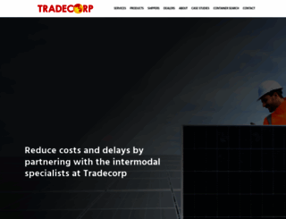 tradecorpinternational.com.au screenshot
