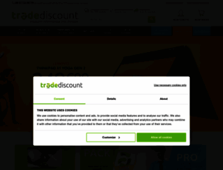 tradediscount.com screenshot