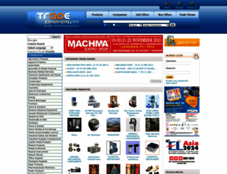 tradeexporters.com screenshot