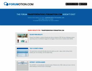 tradefederation3.forumotion.com screenshot