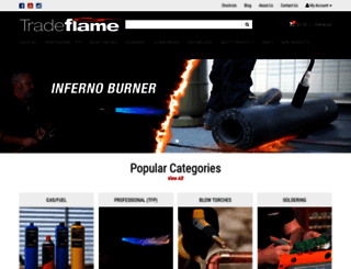 tradeflame.com screenshot