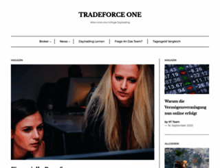 tradeforceone.de screenshot