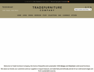 tradefurniture.co.uk screenshot