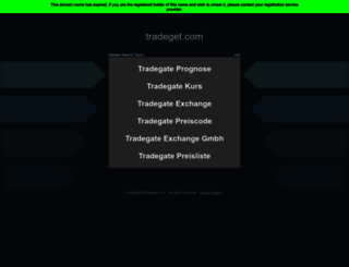 tradeget.com screenshot