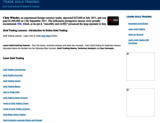 tradegoldtrading.com screenshot