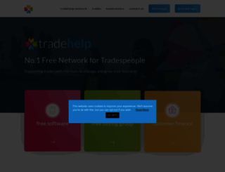 tradehelp.co.uk screenshot