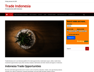 tradeindonesia.com screenshot