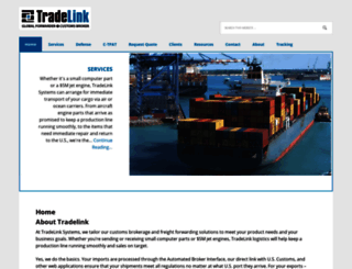 tradelinksystems.com screenshot