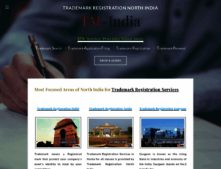 trademark-registration-north-india.weebly.com screenshot